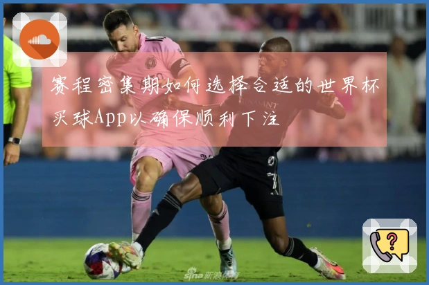 赛程密集期如何选择合适的世界杯买球App以确保顺利下注
